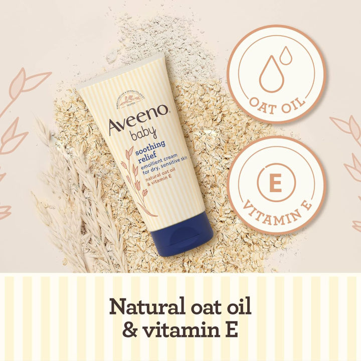 Aveeno%20Baby%20Soothing%20Relief%20Emollient%20Cream%20-%20150ml%20(Baby%20Cream)%20-%20Image%203