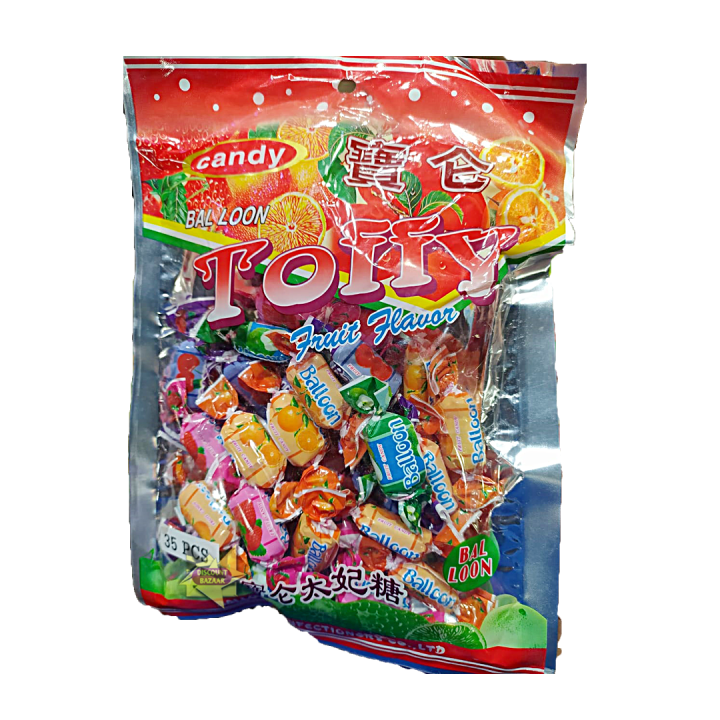 Toffy Fruit Flavor Soft Candy (Thailand)