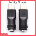 Family Flower Flash Sale DC Power Adapter Converter 5.5x2.1mm Female Jack to USB Type C Male Connector. 