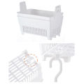 Storage Basket with Hanging Hook Household Shower Supplies Organizer Container. 