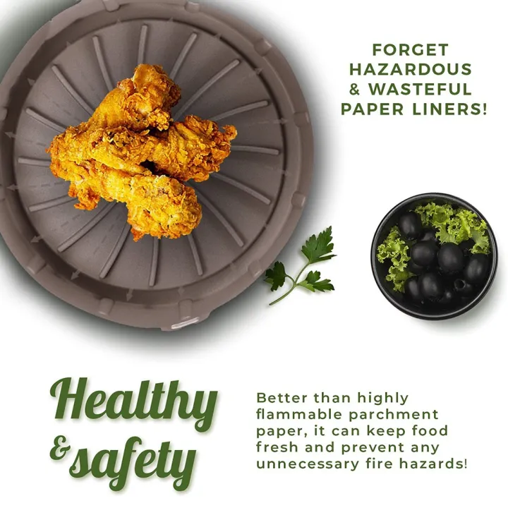 Air%20Fryer%20Silicone%20Pot,%20with%20Removable%20Base,Accessories%20Brown%207.5Inch%20-%20Image%206