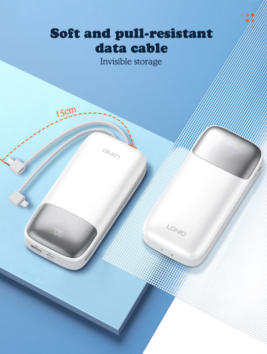 LDNIO%20Power%20Bank%2020000mAh,%20Fast%20Charging%20Type-C%20&%20Lightning%20Cable%20Powerbank,%20LED%20Display%20Battery%20Level,%20With%20Extra%20USB%20Port%20-%20Image%208