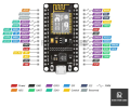 ESP8266 CH340 NodeMCU Wifi Module V3 Used for IoT Project.