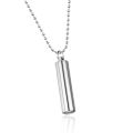 Korean jewelry couple necklace titanium steel couple pendant perfume bottle openable pendant EX241.