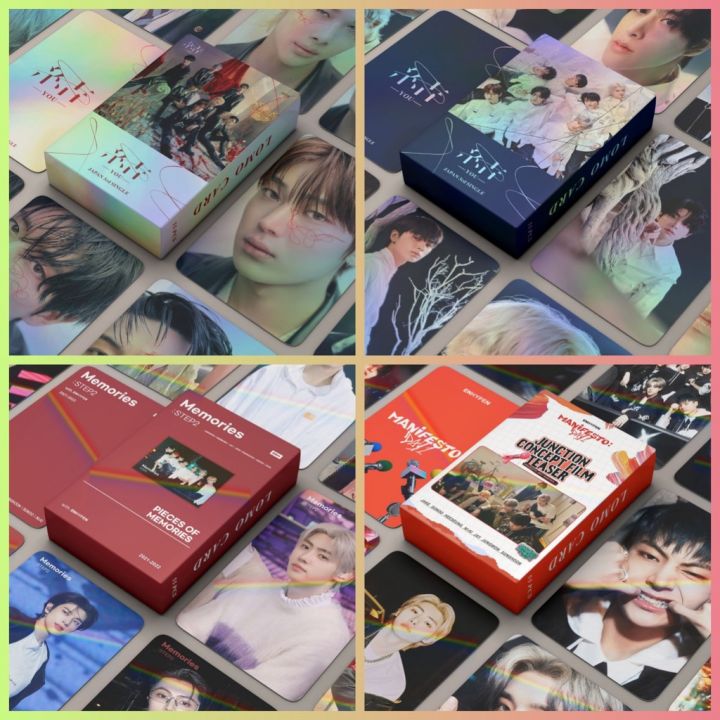 Fashion55pcs/box Kpop Idol ENHYPEN Laser Photocards Hologram Lomo Cards  Flash Postcards ENGENE | Daraz.com.bd
