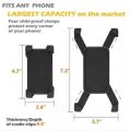 Bike Mobile Holder for All Bike and Bicycle Multi Angle Adjustable and 360 Degree Rotation (Handle Grip). 