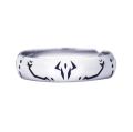 jujutsu kaisen Anime Ryomen Sukuna Adjustable Size 925 Sterling Silver Rings For Men Women. 