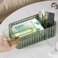 Luxury Tissue Box Wall-Mounted Acrylic Transparent Tissue Box Table Napkin Holder Bathroom Paper Box Tissue Paper Dispenser Bayline. 