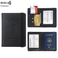Airelle Digital Goods Multi-Function Credit Card Holder Leather Document Package Passporrt Holder Passporrt Bag Wallet Travel Cover Case - Passport Cover.