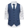 Men‘s Suit Vests Vintage Style Smart Casual Waistcoat Slim Single Breasted Suit Vest Men Sleeveless Formal Wedding Waistcoat Man.