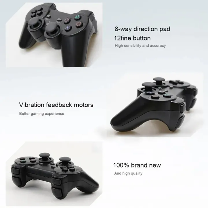Wireless%20Gamepad%20Transparent%20Color%20For%20Sony%20PS2%202.4G%20Double%20Vibration%20Joystick%20Blutooth%20Controller%20For%20Playstation%202%20Joypad%20-%20Image%202