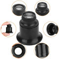 [Timmo House]1 Pcs 3X 5X 10X 15X 20X Portable Monocular Magnifying Glass Jeweler Watch Magnifier Tool Loupe Lens for Eye MagnifierJeweler Watch Repair. 