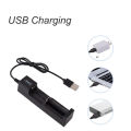 ABS - Reliable Overheat - Overcurrent - Overcharge and Over discharge Protection - Battery Charger - For 18650 16340 14500 AA AAA CR123A.