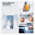 For iPhone 11 Pro Max Anti-Yellow shockproof Soft TPU Hard Back Case Magsafe magnetic charging clear case Back Cover.