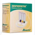 Romson Respirometer Breathing Exerciser 3 Balls Breathing Trainer Vital Capacity Exerciser Spirometer Breathing Lung Function Training Instrument.