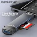 CASIFY CR03 USB 3.0 Type C SD TF Card Reader USB3.0 Type C Multifunctional Multi port Card Reader Flash Drive Adapter For PC mobile card reader card reader type c card reader all in one. 