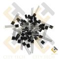25Pcs- BC558 Transistors 30V 100mA BC558B Transistors 3 Pin Leads General Purpose Transistors. 