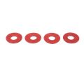 300PCS Red Motherboard Screw Insulating Fiber Washers.