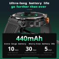 [2023] COLMI V68 1.43'' AMOLED Display Smartwatch 100 Sports Modes Compass Flashlight Men Military Grade Toughness Smart Watch. 