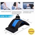 Magic Back Stretcher Lumbar Support Device - Back Pain Relief - 3 Adjustable Settings for Back Stretcher Device. 