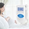Ultrasound Doppler Fetal Heart Rate Monitor Potable Baby Heart Beat Detector Probe No Radiation Household Fetal Tester. 