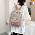 Bag wholesale ng high school university flow ulzza school bag female korean version of the tide of the backpack forest japanese junior high school students on both shoulders. 