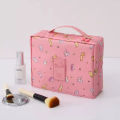 Travel Makeup Bag Large Cosmetic Bag Make up Case Organizer for Women and Girls. 