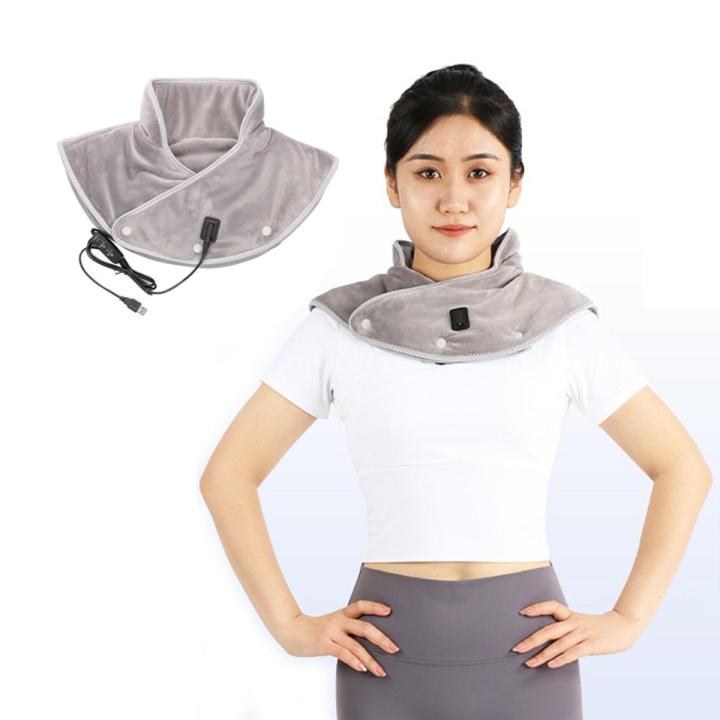 Neck Heating Pad Heated Neck Shoulder Wrap For Cramps Pain Relief And Relieve Fatigue Electric Thermal Compress Neck Brace