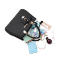 Bag2023New Korean Style Fashionable Autumn and Winter Bow Women's Bag Portable Shoulder Bag Messenger Bag Saffiano Bag Mother Bag.