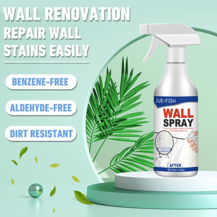 Wall Paint Remover Spray Is Used To Cover Wall Stains, Indoor Decoration, Household Mildew Remover Spray, Mildew Resistant Cleaner High Quality【ready stock】