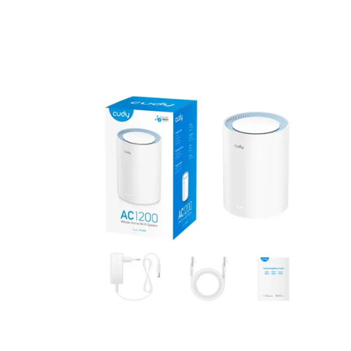 Cudy M1200 (1 Pack) AC1200 Whole Home Mesh WiFi Router