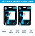 HP 45 Black Original Ink Cartridge (51645AA). 