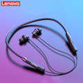 Lenovo Wireless Headsets He05 Sport Earphones Magnetic Hanging Bluetooth 5.0 Call Noise Reduction 8 Hours Music Control. 