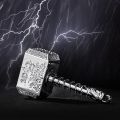 Interesting Metal Warhammer Fidget Spinner The Mighty Mjolnir Keychain Decoration Children Adult Stress Relief Fingertip Toy. 