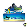 Runner Safety Shoe Best quality for Bikers, Construction & Industrial Work, Steel inside Sole & Steel Alloy cap in Toe for Heavy Safety & Slip Resistant Sole. 