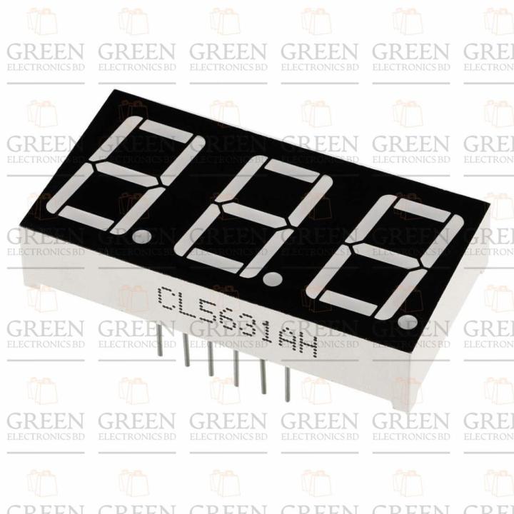 0.56″ 3 Digits 7 Segment Display