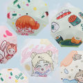 Wholesale customized children's umbrellas, girls' primary school students, special boys' rain or shine folding automatic umbrellas. 