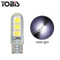 Super Bright Indicator Light Bulb LED for Motorcycle & Car T10 Socket W5W SMD5050 0.9W 6000K 72lm 12V 1 Pair. 