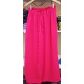 Women’s Palazzo Pant Micro Cherry Fabric Wide Leg with Effortless Style and Drawstring Closure.