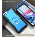 (COD Available)PC + Rubber 3-layers Shockproof Protective Case with Rotating Holder For iPhone 8 Plus / 7 Plus.