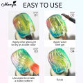 Monja 5ml 3D Nail Gel, Sculpting Gel for Nail Art，No wipe 3D Molding Gel for Nails Decoration Drawing Nail Gel, Manicure Sculpture Nail Charms Gel，Wave Liner Gel No Wipe Molding Gel Polish Painting Drawing Design Sculpture Gel Nail Decoration. 
