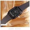 SKMEI 1651 Black PU Sport Analog Watch For Women - Black. 