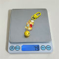 【Innovative】 New Ice Winnie The Pooh Keychain Yellow Bell Cartoon Cute Pendant WEIRUI.