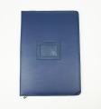 ZD Leather 15/11 inch Artificial Leather Document Organizer 2 pockets with name plate. 