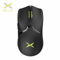 Delux M800 RGB 2.4Ghz Wireless Gaming Mouse Dual Mode 16000 DPI Lightweight Ergonomic 1000Hz Mice with Soft rope Cable. 