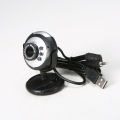 640P Webcam Live Streaming Webcam with Microphone 360 Degree Rotatable USB Web Camera for PC Laptop Desktop Webcam for Video Conference Meeting Gaming Desktop Office.