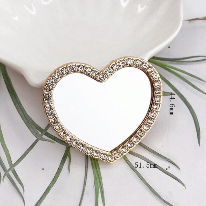 Alloy%20Makeup%20Mirror%20Good%20Quality%204.1cm%20Mini%20Makeup%20Mirror%20Studded%20Makeup%20Mirror%20for%20Home%20Outdoors%20Travel%20-%20Image%205