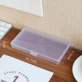 Stationery Stickers Storage Box Organizer Container Art Tool Case Craft Desktop. 