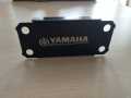 Yamaha FZS V2, V3 & V4 Black Handle Bar Clip Cover Or Handle Bar Middle Part Cover With Brand Name and Logo.