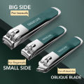 4-piece nail manicure set stainless steel men and women professional nail clippers pedicure care tools. 